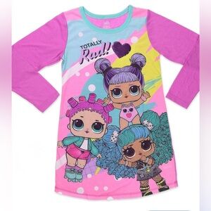 L.O.L. Surprise! Purple Doll Print Dress